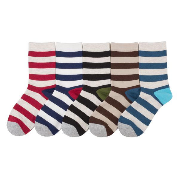 colorful striped socks